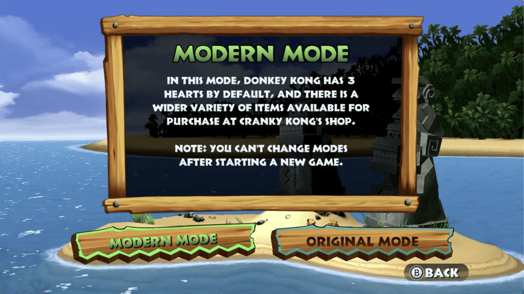 Modern mode, aka hard mode.