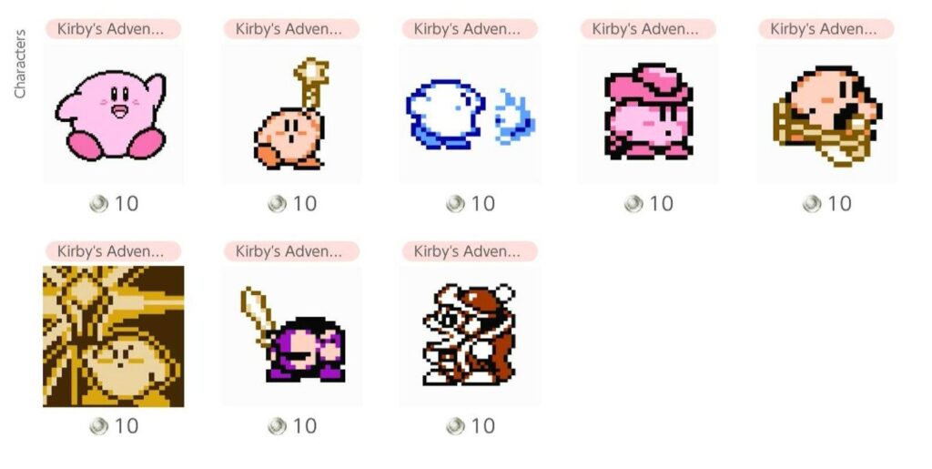 Kirby Profile Icons