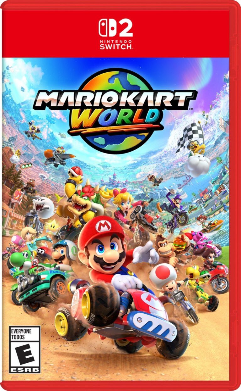 Mario Kart World box art